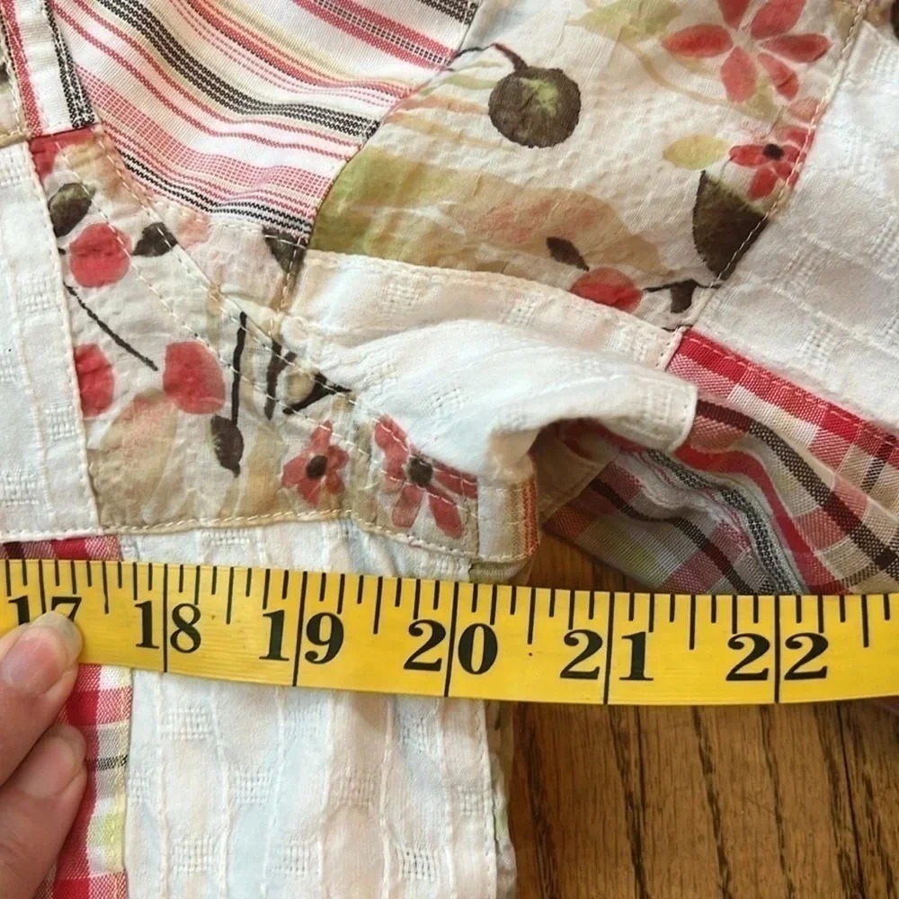 Koret plaid patchwork sample‎ women's jacket size medium/ large vintage - Picture 9 of 12